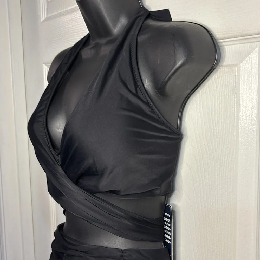 Blooming Jelly black two piece swim suit, size XXL, NWT. - Picture 5 of 16